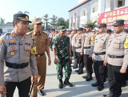 Apel Gelar Pasukan Langkah Awal Menuju Pilkada Serentak yang Aman dan Tertib
