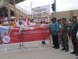 Pawai Kemerdekaan di Fakfak Berlangsung Meriah