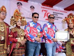 Bupati Popo Ali Hadiri Karnaval HUT RI ke-79