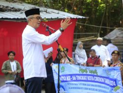 Pj Wali Kota Lepas Pawai Ta’aruf MTQ ke-56 Tingkat Kota Cirebon
