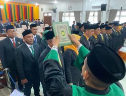 40 Anggota DPRK Hasil Pileg 2024 Dilantik dan Disumpah