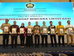 Refleksi 6 Tahun Gempa Palu-Sigi-Donggala, Badan Geologi Luncurkan Pedoman Pemetaan Likuefaksi