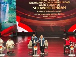 Debat Kandidat Pilgub Sulteng 2024: Anwar Hafid Sampaikan Visi Misi dan Program Strategis 