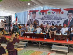 Kampanye di Zona Buay Pemaca, Pasangan ABDI Kukuhkan Tim Pemenangan