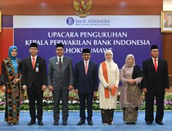 Dikukuhkan Kepala Perwakilan Bank Indonesia Lhokseumawe