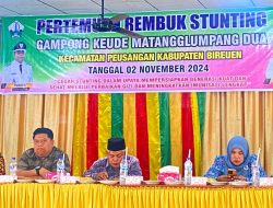 Keude Matang Gelar Stunting Persiapkan Generasi Kuat, Sehat Dan Cerdas
