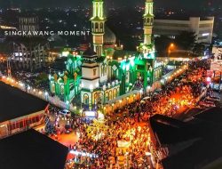 Pawai Obor di Kota Toleransi Singkawang Berlangsung Sangat Meriah