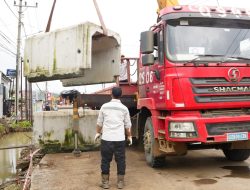 Antisipasi Banjir, IMIP Bangun Drainase di Jalur Trans Sulawesi