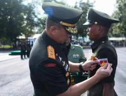 Pangdam IV/Diponegoro Lantik 805 Prajurit Dua Lulusan Dikmata Gelombang I TA 2025