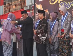 Spensabum Lepas 313 Siswa Kelas 9: “Melangkah Esok Hari, Mengukir Prestasi” Jadi Tema Perpisahan Penuh Haru