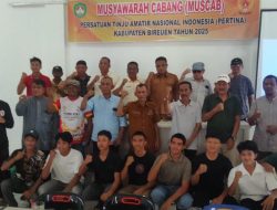 Mulyadi,SE.,MM Pimpin Pertina Bireuen 
