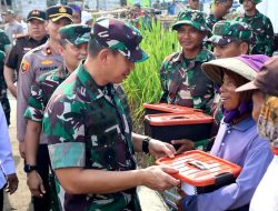 Pangdam IV/Diponegoro Tinjau Unit Kompi Produksi Kodim 0713/Brebes: Optimalkan Lahan Tidur untuk Ketahanan Pangan