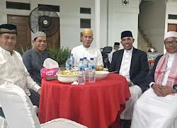 Rajut Silaturrahmi, Kapolres Lhokseumawe Hadiri Halal Bihalal Haflah Tilawatil Quran