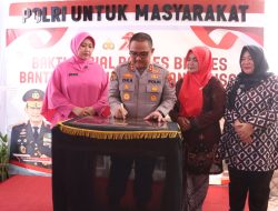 Kado HUT Bhayangkara ke-79: Kapolres Brebes Resmikan Sumur Bor dan Salurkan Bansos di Desa Luwunggede