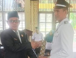 Camat Gandapura Lantik Keuchik Cot Jabet