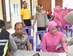 Jelang Hari Bhayangkara ke 79, Polres Bireuen Gelar Donor Darah