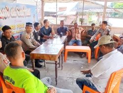 Jumat Curhat, Kapolsek Panteraja Tampung Aspirasi, Tekankan Larangan Bakar Lahan