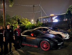 Lakukan Pelanggaran Lalu Lintas, Mobil Sport Mewah Ini Diamankan Polres Badung Saat Giat Hunting