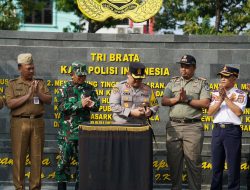 Kapolres Brebes Resmikan “Lapangan Apel Tri Brata” sebagai Simbol Dedikasi dan Etika Polri