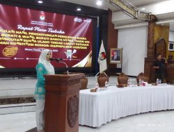 Rapat Pleno Terbuka Rekapitulasi Hasil Penghitungan Perolehan Suara Pemilihan Bupati dan Wakil Bupati Barito Utara Tahun 2024