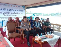 Polres Barito Utara dan Perum BULOG Muara Teweh, Luncurkan Pangan Murah