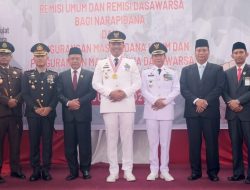 HUT ke-80 Kemerdekaan RI, Bupati OKU Selatan Berikan Remisi Secara Simbolis