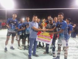 Pertandingan Final Voly Putri Karang Anyar vs Serba Guna