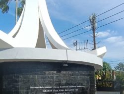 Tugu Taman Toleransi Singkawang Diduga Telah Dirusak Oknum Tak Bertanggung Jawab
