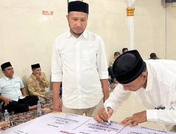 Tiga Calon Keuchik Pulo Ara Geudong Teungoh Sampaikan Visi Misi