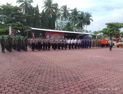 Polres Barito Utara Gelar Apel Operasi Aman Nusa-1 Telabang 2025