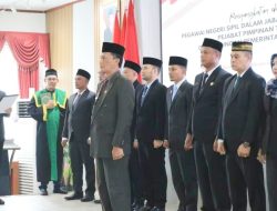 Wali Kota Lhokseumawe Lantik Sekda dan 11 Pejabat Eselon Dua 