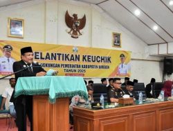 Bupati Bireuen H. Mukhlis: Keuchik Harus Jalankan Tugas Sesuai Amanah  Dengan Penuh Tanggung Jawab.