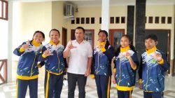 Ketua DPRD Manggarai Barat Lepas 4 Atlet Kempo ke POPDA NTT 2025