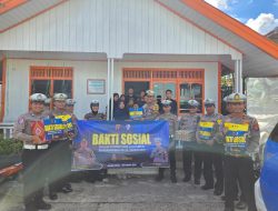 Dalam Rangka Hari Lalu Lintas Bhayangkara Ke70, Satlantas Polres Barito Utara Gelar Anjangsana