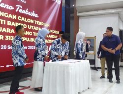 Rapat Pleno Terbuka, KPU Barito Utara Tetapkan Shalahuddin-Felix Jadi Bupati Terpilih