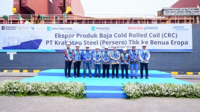 Ekspor 54 Ribu Ton CRC ke Spanyol, Bukti Ketangguhan Industri Baja Nasional