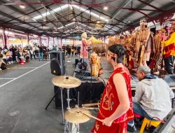 Muhibah Angklung Meriahkan Festival Kuliner Indonesia di Melbourne
