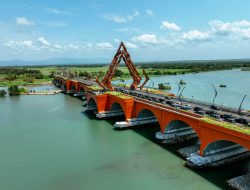 Menteri AHY Optimis Jembatan Pandansimo Siap Diresmikan Tahun Ini