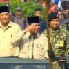 Presiden Prabowo Memimpin Upacara HUT ke-80 TNI