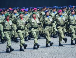 Pangdam IV/Diponegoro Ikuti Upacara Peringatan HUT ke-80 TNI di Monas