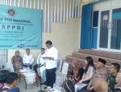 Bupati Barito Utara Launching Program Makanan Bergizi Gratis di Dapur SPPG Kelurahan Melayu