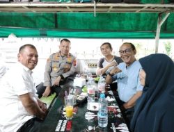 Bertandang ke Warkop Jurnalis, Kapolrestabes Medan akan  tindak tegas begal dan minimalisir kejahatan jalanan
