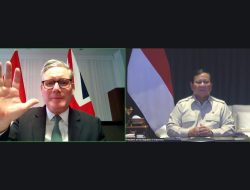 Bahas Kemitraan Strategis, Presiden Prabowo dan PM Keir Starmer Gelar Pertemuan Virtual