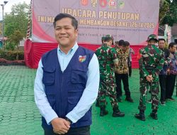 Ketua KNPI Barito Utara Apresiasi Seluruh Kegiatan TMMD Reguler Ke-126 Kodim 1013/Mtw