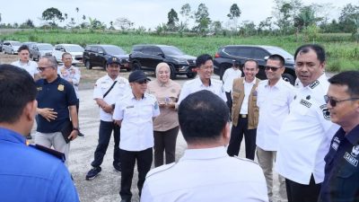 Bupati dan Wakil Bupati OKU Selatan Tinjau Lokasi Persiapan Sriwijaya Ranau Grand Fondo dan Festival Ranau 2025