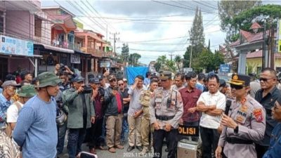 Mapolres Dairi rusuh, 10 petugas luka 33 pendemo dan provokator dibekuk