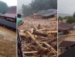 Banjir bandang sapu bersih Pekan Huta Godang Batangtoru, 2 tewas