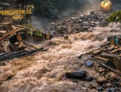 Obyek Wisata Guci di Tegal Diterjang Banjir Bandang, Sejumlah Fasilitas Rusak Parah