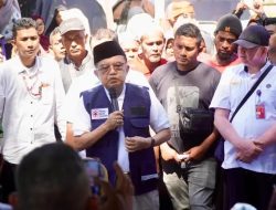 Ketum Elmansyur Peduli, Mansuri M Yunus sambut kedatangan H.M. Jusuf Kalla