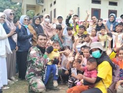 Danramil 04/Peudada Dampingi Isteri Bupati Bireuen